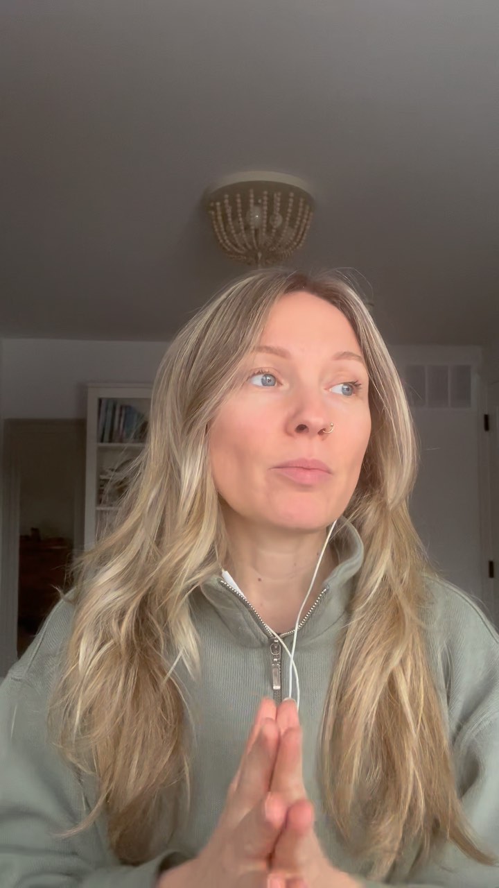 Today’s video is a helpful practice to welcome in the feeling of being overwhelmed. Let me know if it helped 😉 
I forgot to mention in the video above… you can even imagine bringing your inner child that feels overwhelmed and have your wise, owl-like higher self. Listen compassionately as the child shares their experience. Then let your wise inner guide respond with gentle wisdom about what’s really going on underneath the feeling. 

In intense moments, it’s so easy to get swept away. Having little practices like this can be a lifeline, reminding us to meet ourselves with warmth. 

I have some news I’m excited to nurture this quality of self-compassion in our community. I’ve been dreaming up a women’s circle where we can support each other’s growth, and soon I’ll share more details if you’re interested in joining. For now, may we all remember to listen to ourselves with love.